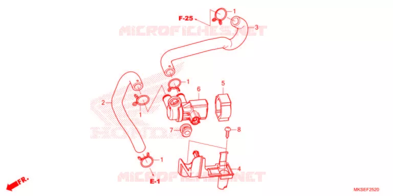LUCHTINJECTIE SOLENOIDEKLEP Honda MOTO 1100 AFRICA-TWIN 2021  CRF1100AM