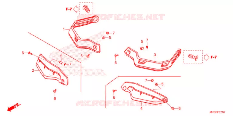  HANDKAP Honda MOTO 1100 AFRICA-TWIN 2021  CRF1100D2M