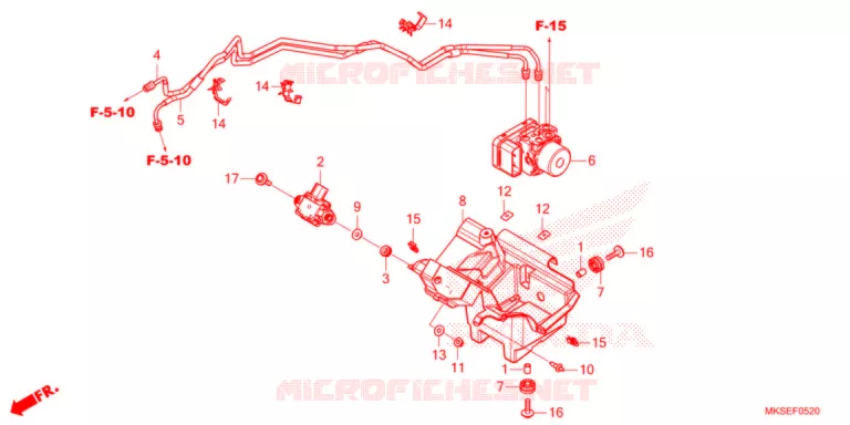 ABS MODULATOR  Honda MOTO 1100 AFRICA-TWIN 2021  CRF1100DM