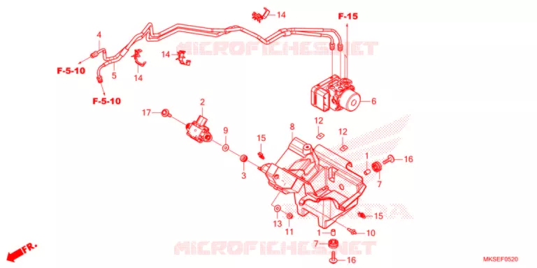ABS MODULATOR  Honda MOTO 1100 AFRICA-TWIN 2021  CRF1100DM
