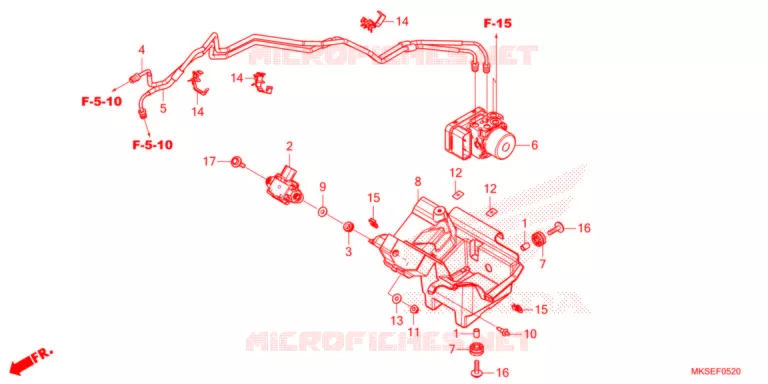 ABS MODULATOR  Honda MOTO 1100 AFRICA-TWIN 2021  CRF1100DL4M