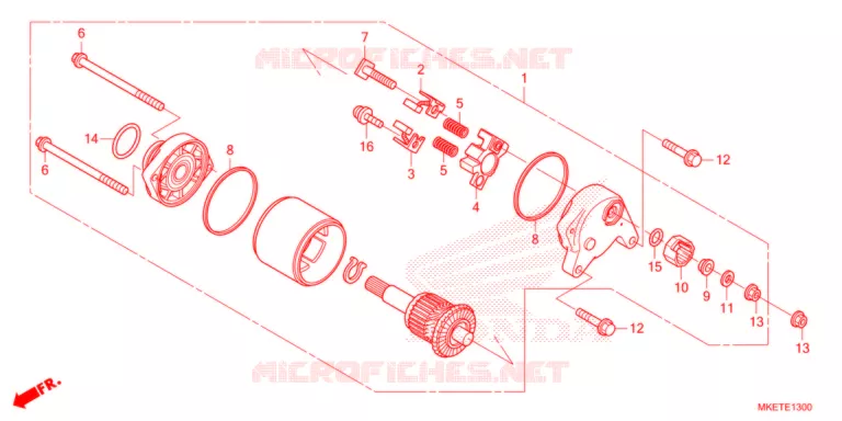 STARTEN MOTOR  Honda MOTO 450 CRF 2021  CRF450RLM