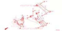 ACHTER ARM  voor Honda FOURTRAX 420 RANCHER 4X4 AT IRS EPS ESP 2021