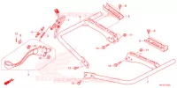 OPSTAP/PEDAAL  voor Honda FOURTRAX 420 RANCHER 4X4 AT IRS EPS ESP 2021