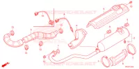 UITLAATDEMPER  voor Honda FOURTRAX 420 RANCHER 2X4 Electric Shift 2021