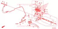 KOPPELING HOOFDCILINDER  voor Honda CB 1100 EX ABS 2014