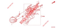 ACHTERLICHT  voor Honda CROSSTOURER 1200 DCT 2012