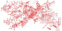 RECHTS KRUKAS AFDEKKING (VFR1200XD) voor Honda CROSSTOURER 1200 DCT 2012
