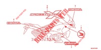 MERK/EMBLEEM (BR,E,ED,F,KO,RU,U,2BR) voor Honda CROSSTOURER 1200 DCT 2012