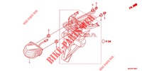 ACHTERLICHT  voor Honda CROSSTOURER 1200 DCT 2012