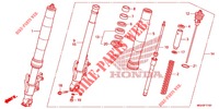VOOR VORK  voor Honda CROSSTOURER 1200 DCT 2012