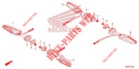 KNIPPERLICHT  voor Honda CROSSTOURER 1200 DCT 2013