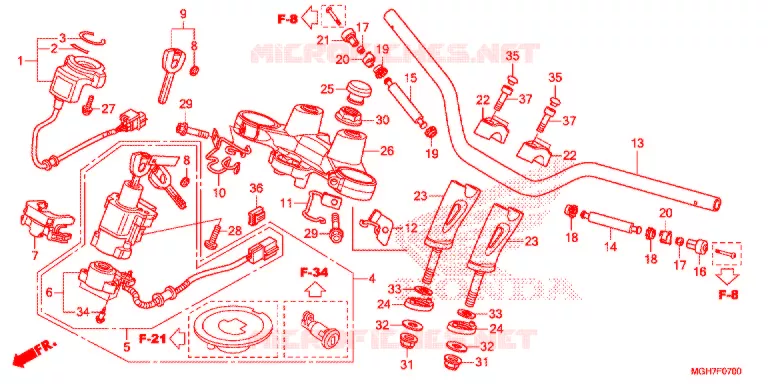 HENDEL PIJP/BOVENSTE BRUG  Honda MOTO 1200 CROSSTOURER 2015  VFR1200XDF