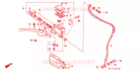 VOORREM HOOFDCILINDER  voor Honda XR 600 R 1994