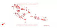 OPSTAP   voor Honda XR 600 R 1994