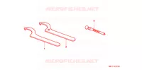 GEREEDSCHAP  voor Honda XR 600 R 1995