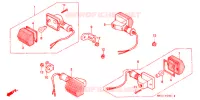 KNIPPERLICHT  (2) voor Honda XR 600 R 1995