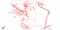 VOORREM HOOFDCILINDER  voor Honda XR 600 R 1995