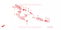 OPSTAP   voor Honda XR 600 R 1996