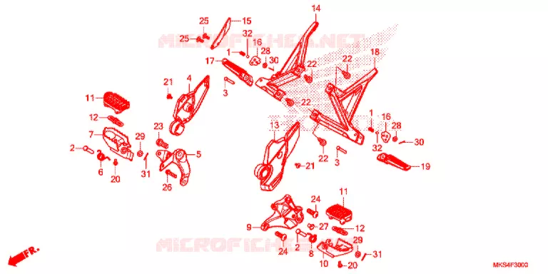 OPSTAP   Honda MOTO 1100 AFRICA-TWIN 2021  CRF1100A4M