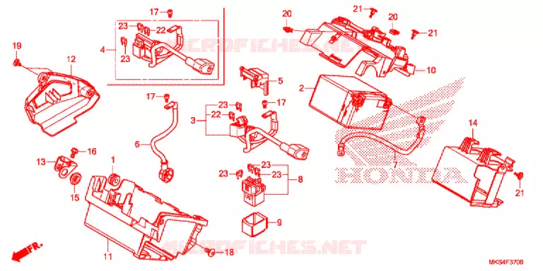 ACCU   Honda MOTO 1100 AFRICA-TWIN 2021  CRF1100D4M