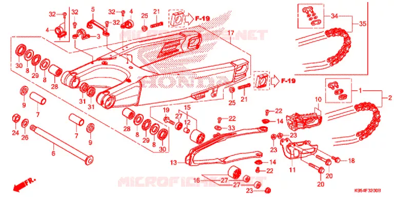 ZWAAI-ARM   Honda MOTO 250 CRF 2021  CRF250RXM