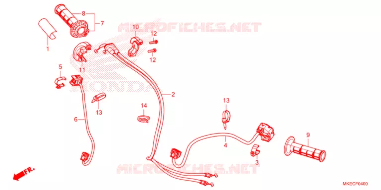 SCHAKELAAR/KABEL  Honda MOTO 450 CRF 2021  CRF450RWEM