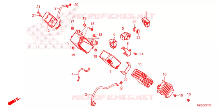 ACCU   Honda MOTO 450 CRF 2021  CRF450RXM