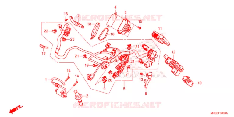 BEDRADINGSBUNDEL   Honda MOTO 450 CRF 2021  CRF450RXM