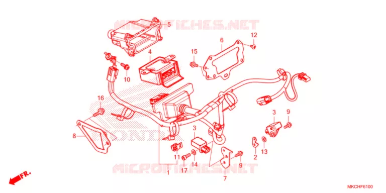 BUNDEL AIRBAG  Honda MOTO 1800 GOLD-WING 2021  GL1800DAM