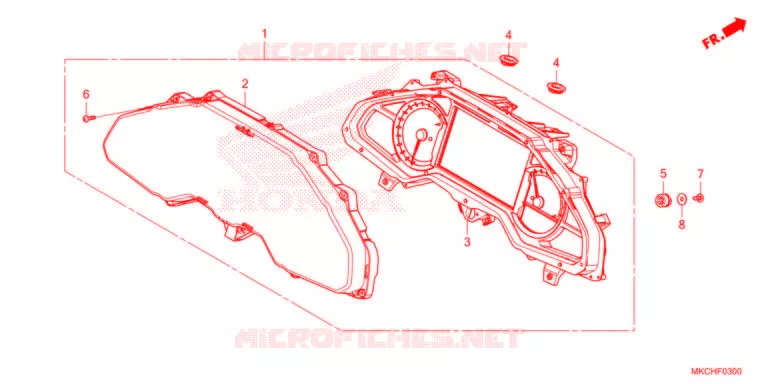 METER   Honda MOTO 1800 GOLD-WING 2021  GL1800DAM