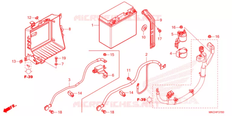 ACCU   Honda MOTO 1800 GOLD-WING 2021  GL1800DM