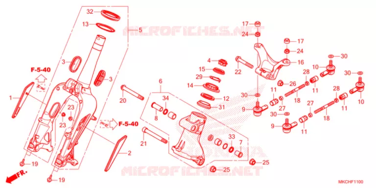 VOOR VORK  Honda MOTO 1800 GOLD-WING 2021  GL1800DM