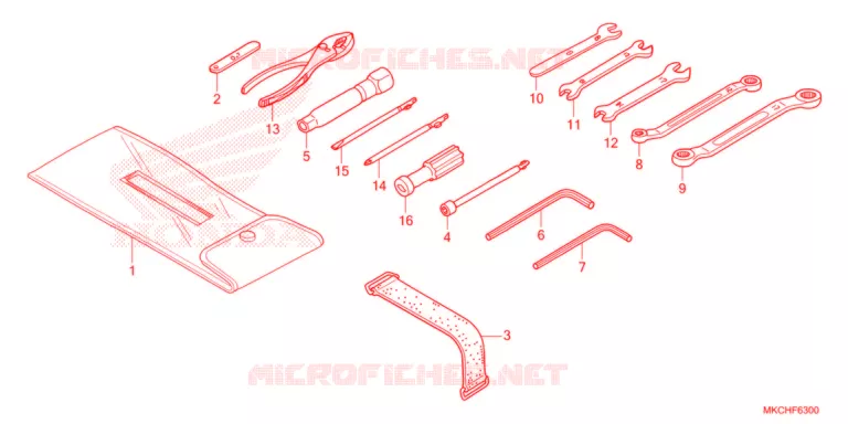 GEREEDSCHAP  Honda MOTO 1800 GOLD-WING 2021  GL1800DM