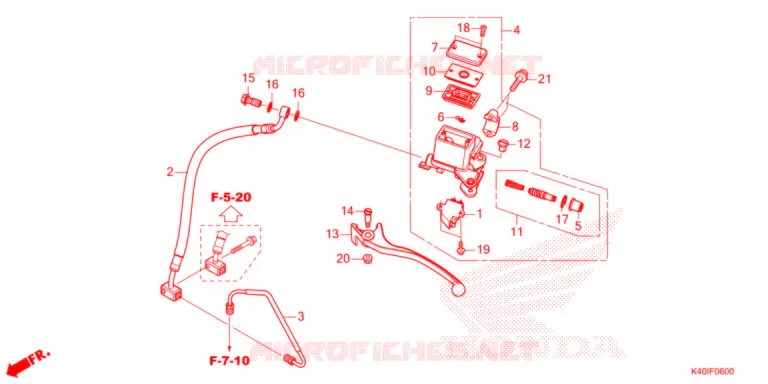 REMPOMP ACHTER Honda SCOOTER 125 FORZA 2021  NSS125ADM_T