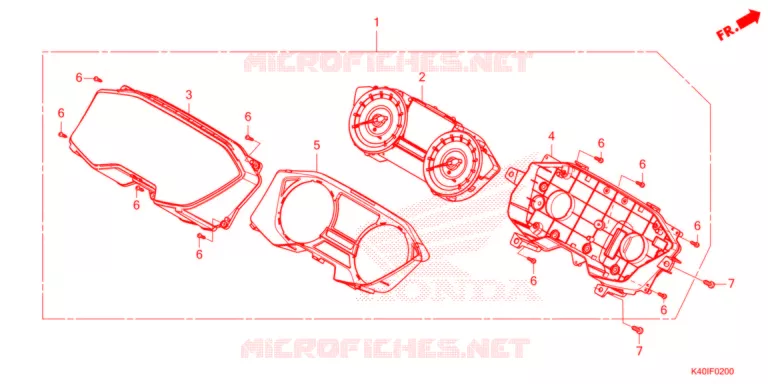 COMBINATIEMETER  Honda SCOOTER 125 FORZA 2021  NSS125ADM_T