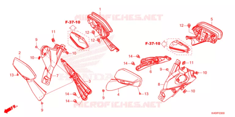 SPIEGEL   Honda SCOOTER 125 FORZA 2021  NSS125ADM_T