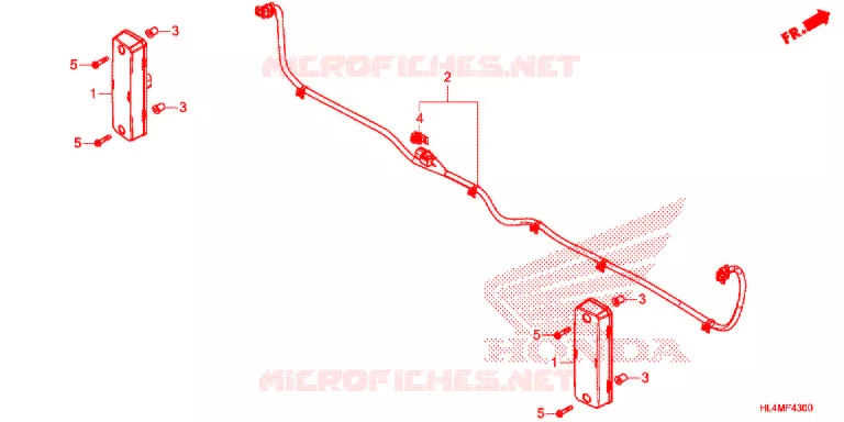 ACHTERLICHT  Honda ATV 1000 PIONEER 2021  SXS1000M5DM