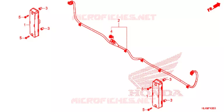 ACHTERLICHT  Honda ATV 1000 PIONEER 2021  SXS1000M5DM