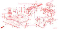 BRANDSTOF TANK  voor Honda FOURTRAX 420 RANCHER 4X4 DCT EPS 2021