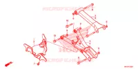ACHTER ARM  voor Honda FOURTRAX 420 RANCHER 4X4 AT IRS EPS ESP 2021