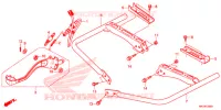 OPSTAP/PEDAAL  voor Honda FOURTRAX 420 RANCHER 4X4 AT IRS EPS ESP 2021