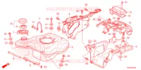 BRANDSTOF TANK  voor Honda FOURTRAX 420 RANCHER 2X4 Electric Shift 2021