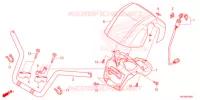 HENDEL PIJP  voor Honda FOURTRAX 420 RANCHER 2X4 Electric Shift 2021