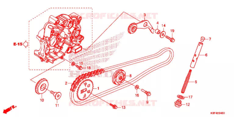NOK KETTING/SPANNER   Honda MOTO 125 MONKEY 2021  Z125MAM