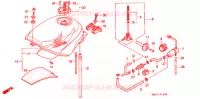 BRANDSTOF TANK  voor Honda CBR 600 1997