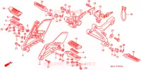 OPSTAP   voor Honda CBR 600 1997
