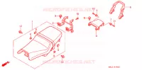 ZITTING/ZITTING KAP  voor Honda CBR 600 1997
