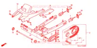 ZWAAI ARM   voor Honda CBR 600 1997