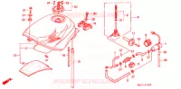 BRANDSTOF TANK  voor Honda CBR 600 1997